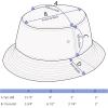 image:imageThe Hat Depot Youth Kids Washed Cotton amp Lightweight Nylon Packable Bucket Travel Hat CapNavy