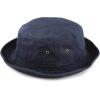 image:imageThe Hat Depot Youth Kids Washed Cotton amp Lightweight Nylon Packable Bucket Travel Hat CapNavy