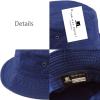 image:imageThe Hat Depot Youth Kids Washed Cotton amp Lightweight Nylon Packable Bucket Travel Hat CapRoyal Blue