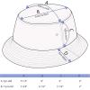 image:imageThe Hat Depot Youth Kids Washed Cotton amp Lightweight Nylon Packable Bucket Travel Hat CapRoyal Blue