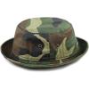 image:imageThe Hat Depot Youth Kids Washed Cotton amp Lightweight Nylon Packable Bucket Travel Hat CapWoodland Camo