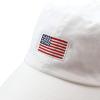 image:imageUSA Flag amp Embroidery Premium 100 Cotton Low Profile Adjustable Baseball Dad Cap1 Flagwhite