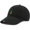 image:imageUSA Flag amp Embroidery Premium 100 Cotton Low Profile Adjustable Baseball Dad Cap3 Pine Apple  Black