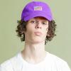 image:imageUSA Flag amp Embroidery Premium 100 Cotton Low Profile Adjustable Baseball Dad CapFlagpurple
