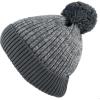 image:imageKids Knit Daily Pom Beanie Hat with Thick Fleece Lining for Boys and Girls Versatile Winter Warm Cozy Skull Hats for ChildrenCharcoal