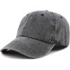 image:imageThe Hat Depot 100 Cotton Pigment Dyed Low Profile Dad Hat Six Panel Cap1 Black