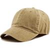 image:imageThe Hat Depot 100 Cotton Pigment Dyed Low Profile Dad Hat Six Panel Cap1 Tan