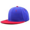image:imageThe Hat Depot 1300 Premium Quality Plain Flat Snapback Baseball Cap Royal Red
