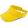 image:imageThe Hat Depot Kids 100 Cotton Sport QuickAdjust Strap Closure Sun Protect Golf Visor Cap HatYellow