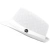 image:imageThe Hat Depot Light Weight Classic Soft Cool Mesh Crushable Fedora hatWhite