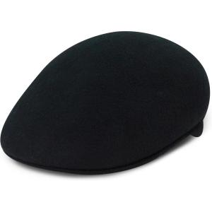 image:imageBlack Horn Newsboy Premium Crushable Soft Wool Felt Fall Winter Ascot Ivy Style HatBlack