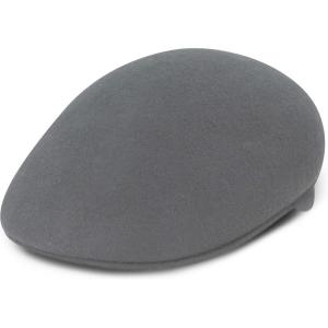 image:imageBlack Horn Newsboy Premium Crushable Soft Wool Felt Fall Winter Ascot Ivy Style HatCharcoal