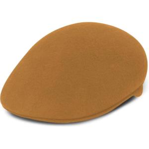 image:imageBlack Horn Newsboy Premium Crushable Soft Wool Felt Fall Winter Ascot Ivy Style HatTan