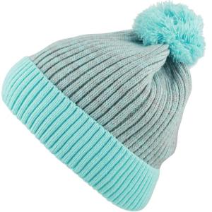 image:imageKids Knit Daily Pom Beanie Hat with Thick Fleece Lining for Boys and Girls Versatile Winter Warm Cozy Skull Hats for ChildrenMint