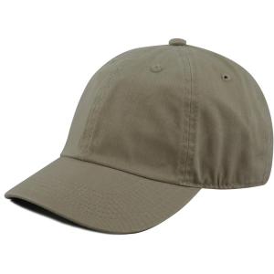 image:imageKids Washed Low Profile Cotton and Denim UPF 50 Plain Baseball Cap HatOlive