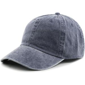 image:imageThe Hat Depot 100 Cotton Pigment Dyed Low Profile Dad Hat Six Panel Cap1 Blue