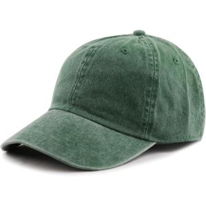 image:imageThe Hat Depot 100 Cotton Pigment Dyed Low Profile Dad Hat Six Panel Cap1 Green