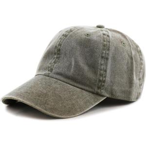 image:imageThe Hat Depot 100 Cotton Pigment Dyed Low Profile Dad Hat Six Panel Cap1 Olive