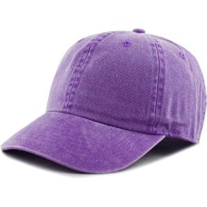image:imageThe Hat Depot 100 Cotton Pigment Dyed Low Profile Dad Hat Six Panel Cap1 Purple
