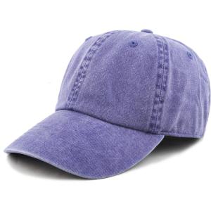 image:imageThe Hat Depot 100 Cotton Pigment Dyed Low Profile Dad Hat Six Panel Cap1 Royal Blue