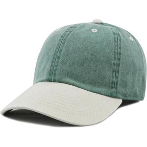image:imageThe Hat Depot 100 Cotton Pigment Dyed Low Profile Dad Hat Six Panel Cap2 GreenPutty
