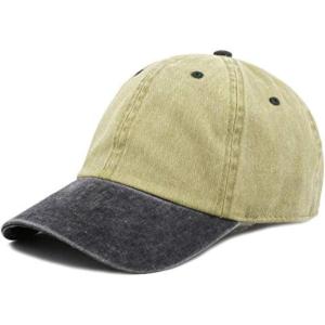 image:imageThe Hat Depot 100 Cotton Pigment Dyed Low Profile Dad Hat Six Panel Cap2 KhakiBlack