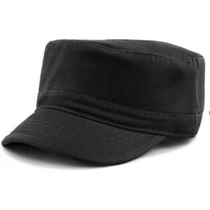 image:imageThe Hat Depot Cadet Military Army Baseball Cap Tie Dye amp Washed Cotton Basic amp Distressed Cadet Brushed Cotton Cap1 Basic  Black