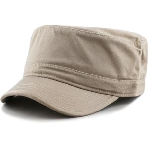 image:imageThe Hat Depot Cadet Military Army Baseball Cap Tie Dye amp Washed Cotton Basic amp Distressed Cadet Brushed Cotton Cap1 Basic  Khaki