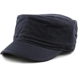 image:imageThe Hat Depot Cadet Military Army Baseball Cap Tie Dye amp Washed Cotton Basic amp Distressed Cadet Brushed Cotton Cap1 Basic  Navy