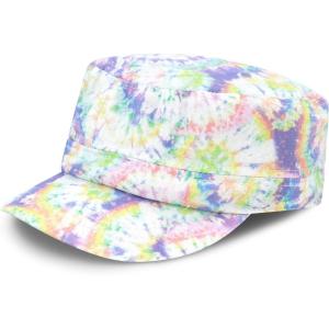 image:imageThe Hat Depot Cadet Military Army Baseball Cap Tie Dye amp Washed Cotton Basic amp Distressed Cadet Brushed Cotton Cap3 Tie Dye  Color 4