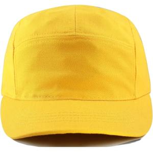image:imageThe Hat Depot Exclusive Made in USA Cotton 5 Panel Unstructured Outdoor CapGold