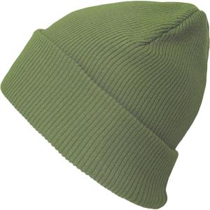 image:imageThe Hat Depot Kids 100 Washed Cotton Soft and Light Cuffed Skull Plain Daily Beanie for 25 yrs ChildrenOlive