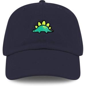 image:imageThe Hat Depot Kids American Flag amp Cute Embroidery Cotton Baseball Cap Hat1 Dinosaur 3  Navy