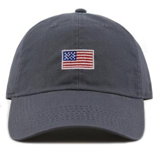 image:imageThe Hat Depot Kids American Flag amp Cute Embroidery Cotton Baseball Cap HatCharcoal