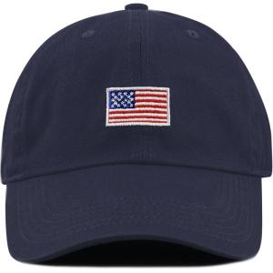 image:imageThe Hat Depot Kids American Flag amp Cute Embroidery Cotton Baseball Cap HatNavy