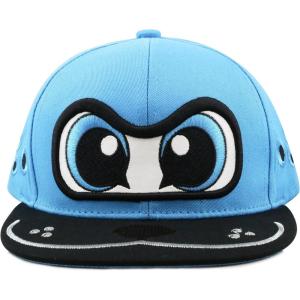 image:imageThe Hat Depot Kids Cute Dog 3D Quality Embroidered Snapback CapTurquoise