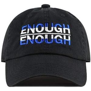 image:imageThe Hat Depot Never Again amp Enough School Walk Out amp Gun Control Embroidered Cotton Baseball Cap HatEnoughblack2