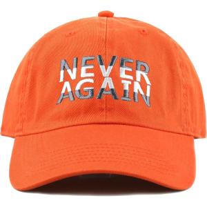 image:imageThe Hat Depot Never Again amp Enough School Walk Out amp Gun Control Embroidered Cotton Baseball Cap HatNever Againorange