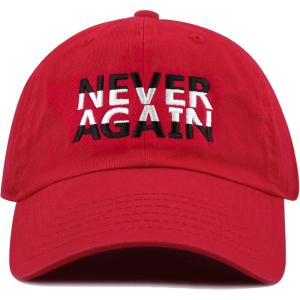 image:imageThe Hat Depot Never Again amp Enough School Walk Out amp Gun Control Embroidered Cotton Baseball Cap HatNever Againred2