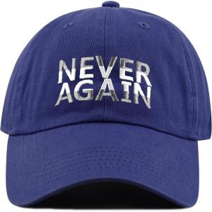 image:imageThe Hat Depot Never Again amp Enough School Walk Out amp Gun Control Embroidered Cotton Baseball Cap HatNever Againroyal