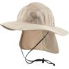 image:image50 UPF Outdoor Safari Sun Mesh Bucket Boonie UV Sun Protection HatFlapkhaki