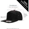 image:image7 Panel Corduroy Cap  Structured Cotton Snapback Flat Bill Adjustable Unisex Streetwear HatRed