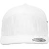 image:image7 Panel Corduroy Cap  Structured Cotton Snapback Flat Bill Adjustable Unisex Streetwear HatWhite