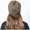 image:imageChemo Slouchy Style Baggy Beanie Cancer Headwear for Women Fleece Lining Winter Hat4 Cross  Khaki