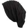 image:imageChemo Slouchy Style Baggy Beanie Cancer Headwear for Women Fleece Lining Winter Hat6 2800  Black