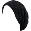 image:imageChemo Slouchy Style Baggy Beanie Cancer Headwear for Women Fleece Lining Winter Hat6 2800  Black