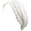 image:imageChemo Slouchy Style Baggy Beanie Cancer Headwear for Women Fleece Lining Winter Hat6 2800  White