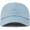 image:imageCotton Baseball Cap Dad Hat  Washed Low Profile Adjustable Hat for Men Women Casual Outdoor Running Golf1 Blue Mint