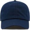 image:imageCotton Baseball Cap Dad Hat  Washed Low Profile Adjustable Hat for Men Women Casual Outdoor Running Golf1 Ponytail  Navy