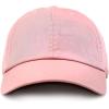 image:imageCotton Baseball Cap Dad Hat  Washed Low Profile Adjustable Hat for Men Women Casual Outdoor Running Golf1 Smoke Pink